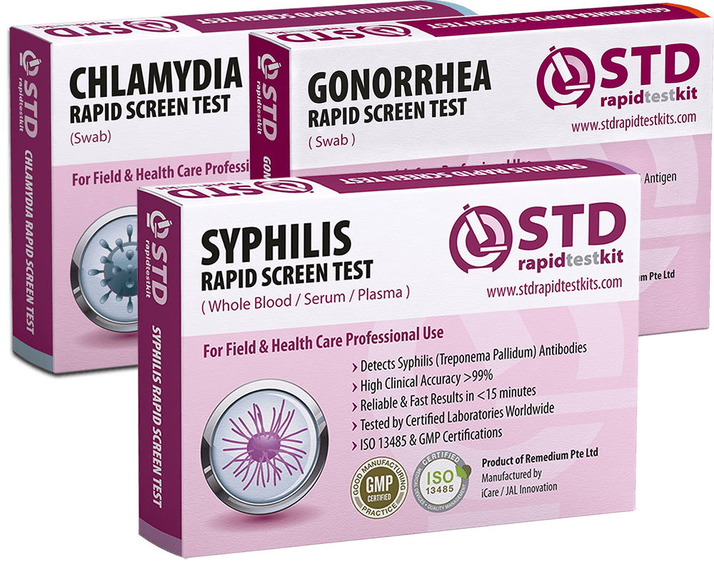 Chlamydia Gonorrhea Syphilis Rapid Test Kit 9888