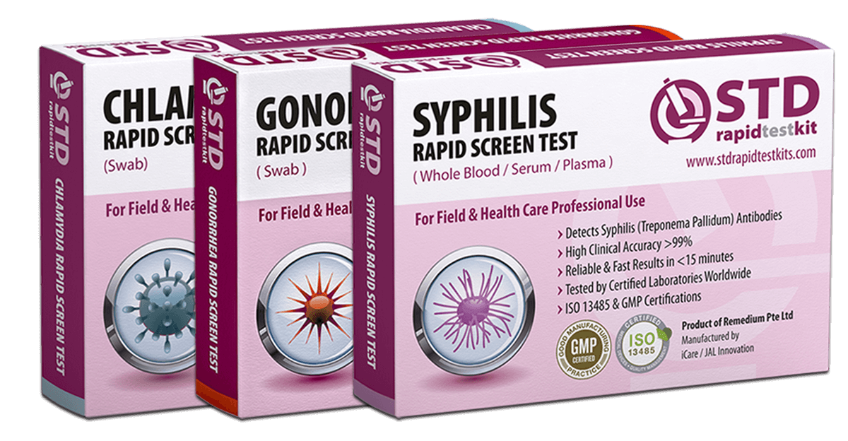 Chlamydia Gonorrhea Syphilis Rapid Test Kit