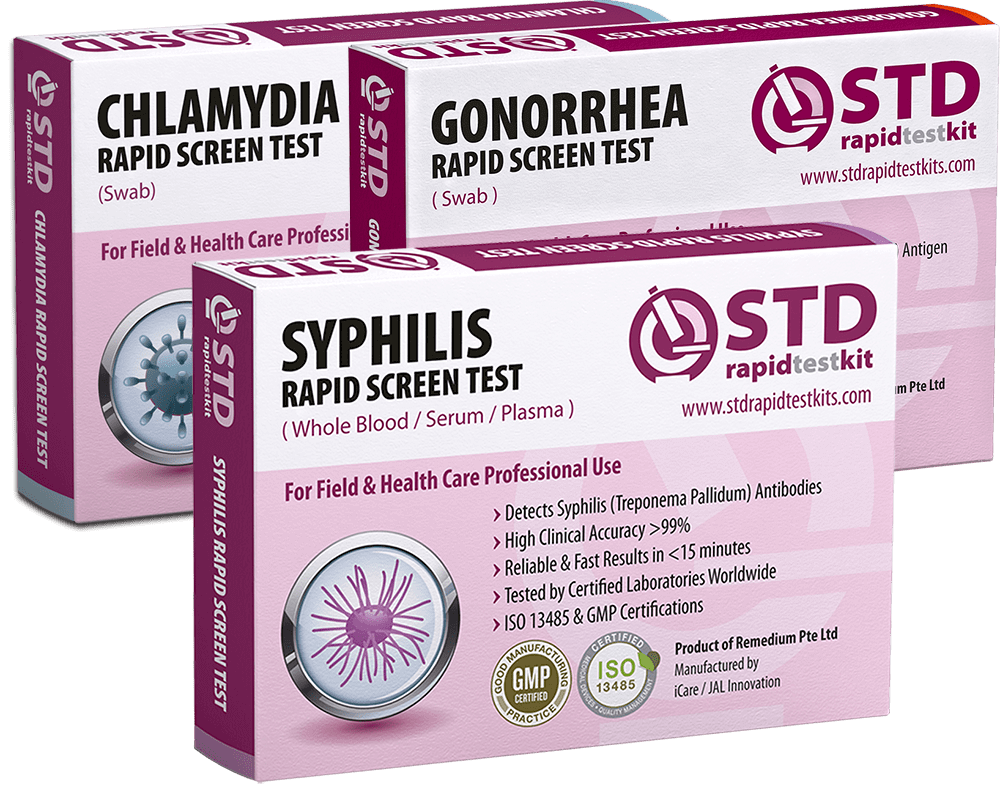 Chlamydia Gonorrhea Syphilis Rapid Test Kit 8546