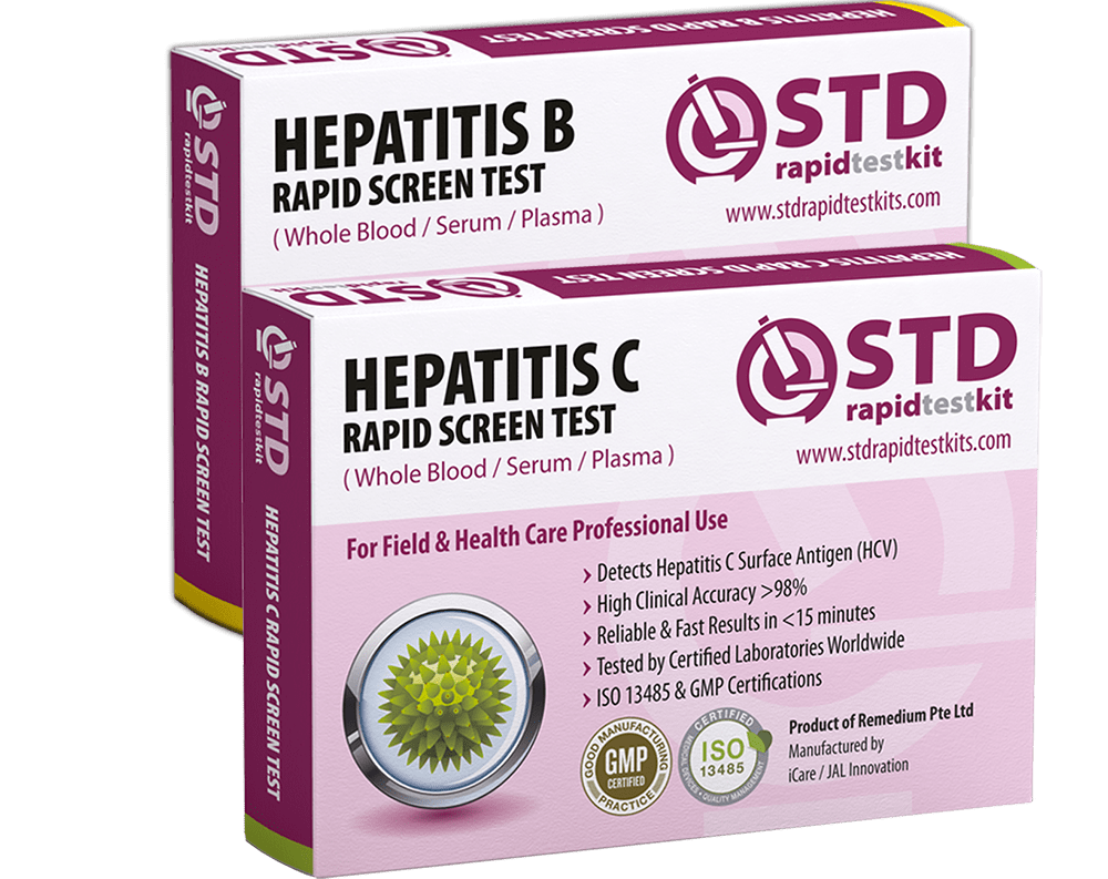 Hepatitis B And C Combined Home Test Kit