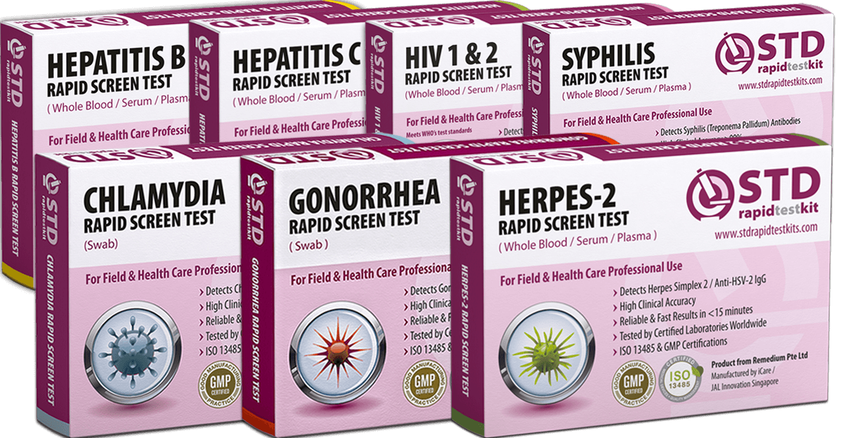 Buy Herpes 2 (HSV-2) rapid test kit for $29