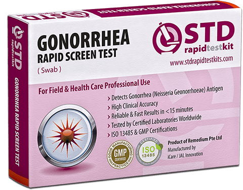 Chlamydia + Gonorrhea + Syphilis Rapid Test Kit